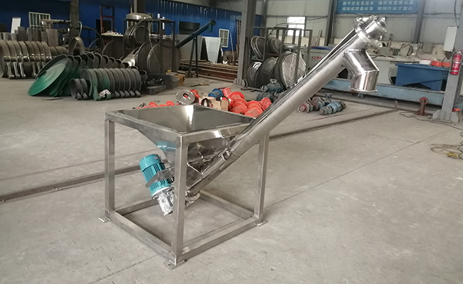 ls螺旋輸送機：型號齊全，結構簡單，占地面積小，輸送能力強。